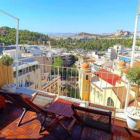 Penthouse With Acropolis View Lejlighed Athen Eksteriør billede