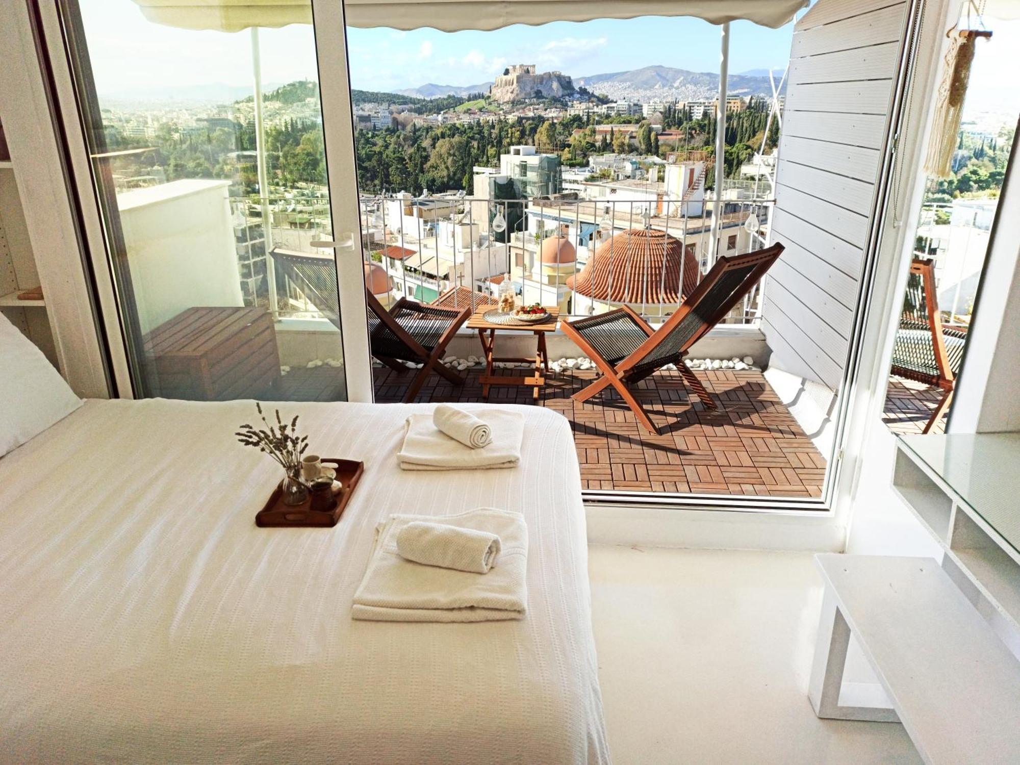 Penthouse With Acropolis View Lejlighed Athen Eksteriør billede