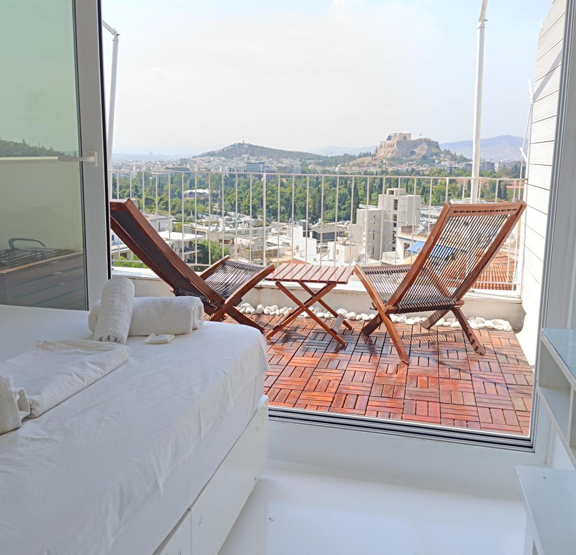 Penthouse With Acropolis View Lejlighed Athen Eksteriør billede